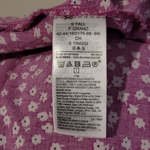 GAP - Long Floral Wrap Dress 🌸 - Picture 6 of 6